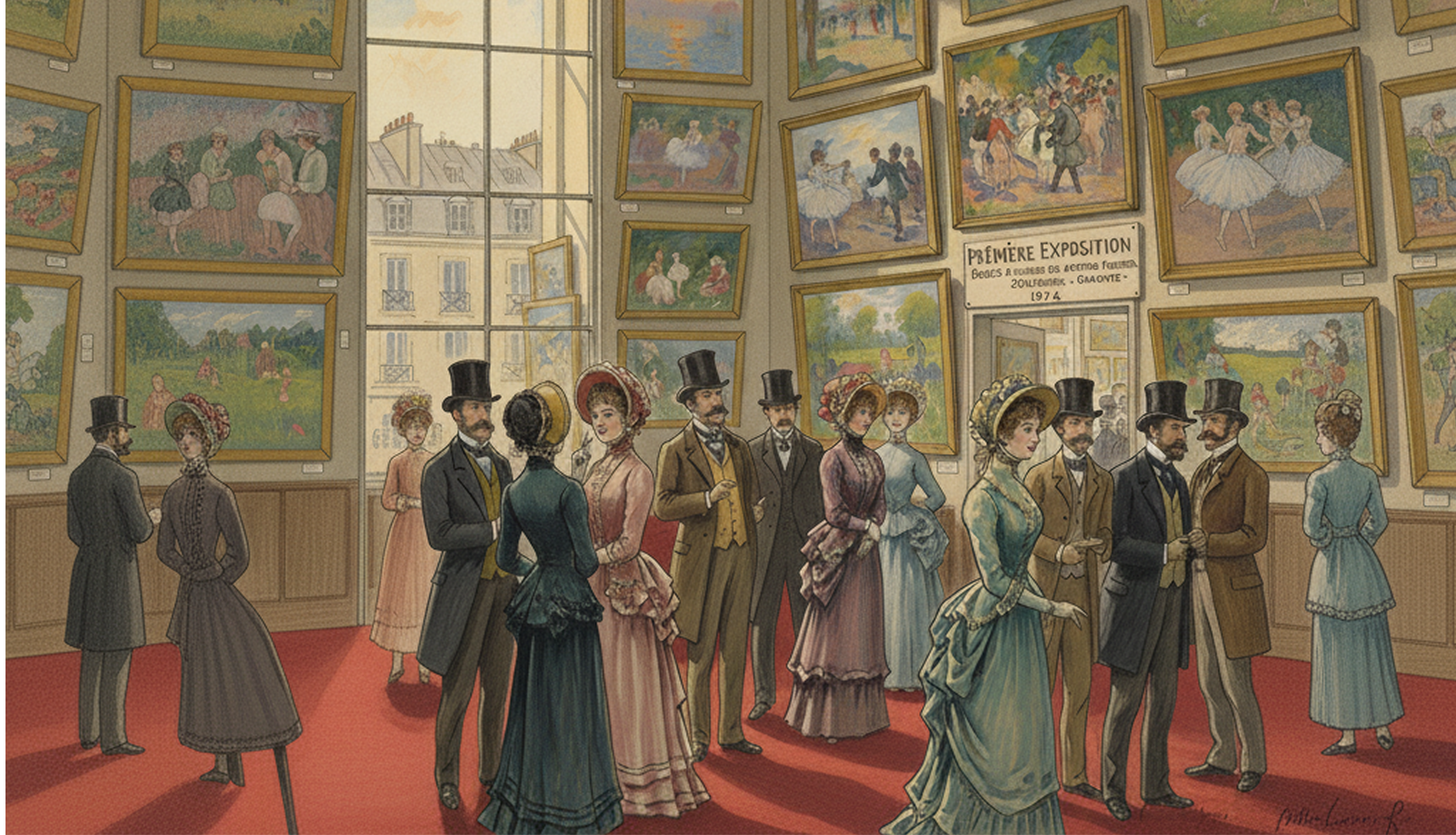 印象派の展覧会